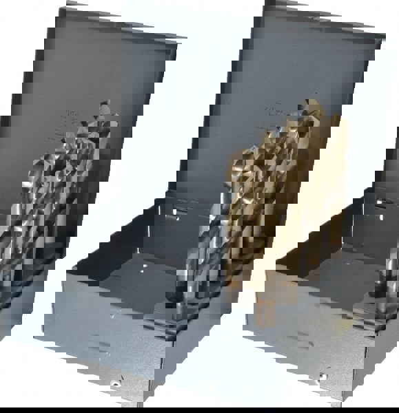 Drill Bit Set: Reduced Shank Drill Bits, 8 Pc, 1